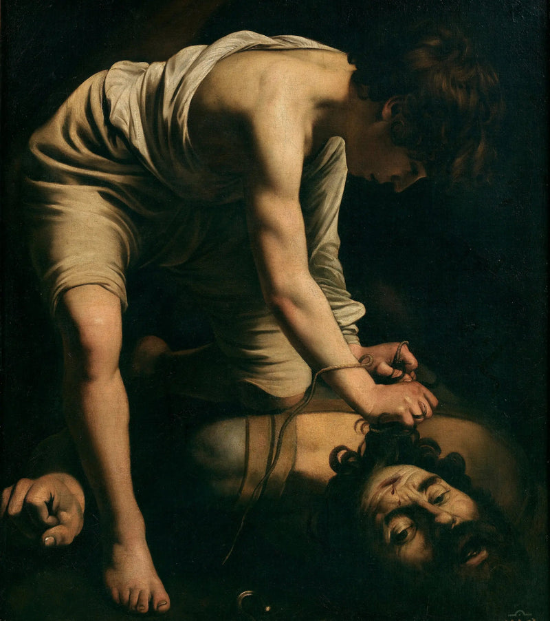 David och Goliat - Caravaggio
