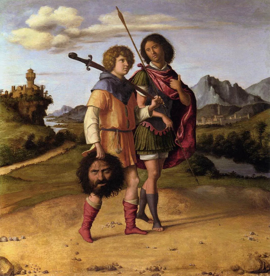 David och Jonathan - Cima da Conegliano