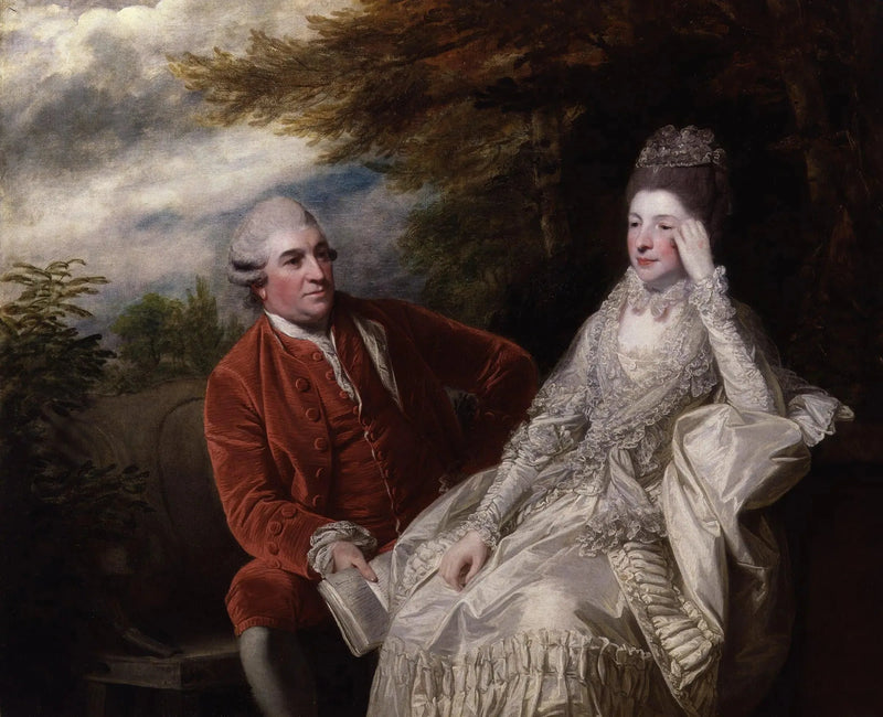 David Garrick; Eva Maria Garrick (född Veigel) - Joshua Reynolds