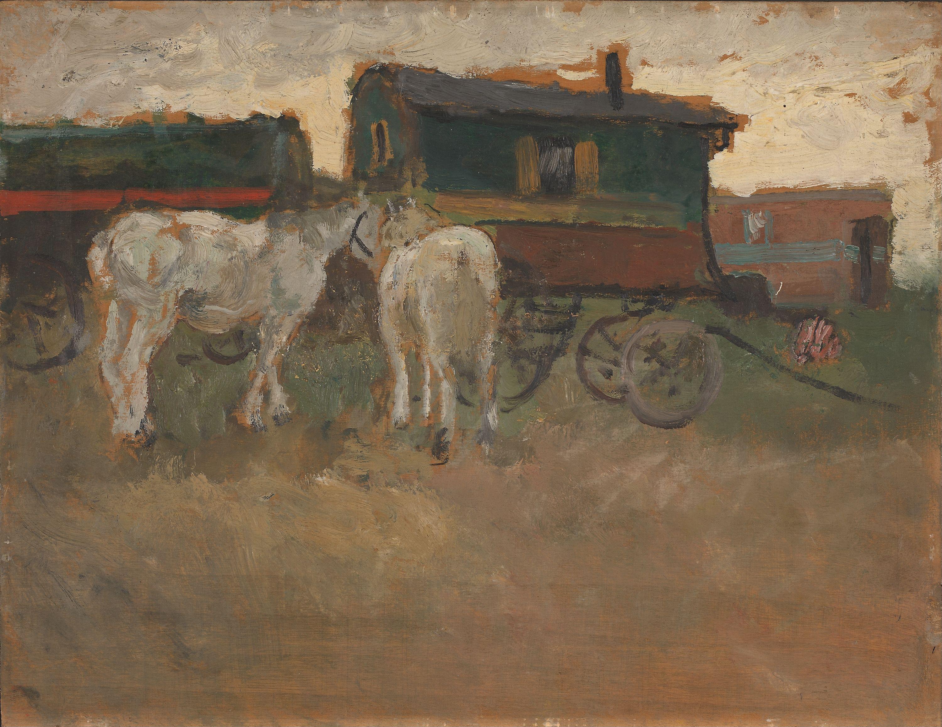 De Bretagne - Frits Thaulow image 1 reproduction de peinture à l’huile