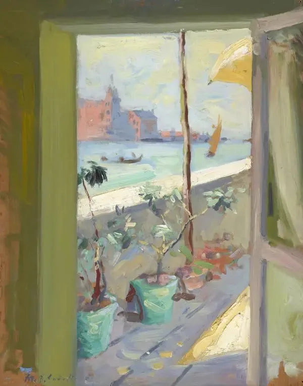 Från Hotel Calcina - Francis Cadell