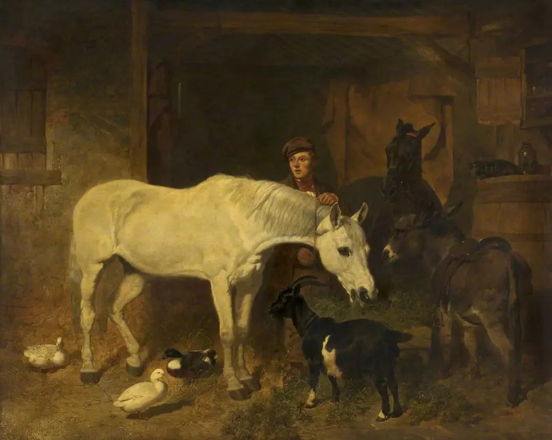 Tillbaka från marknaden - John Frederick Herring, Sr.