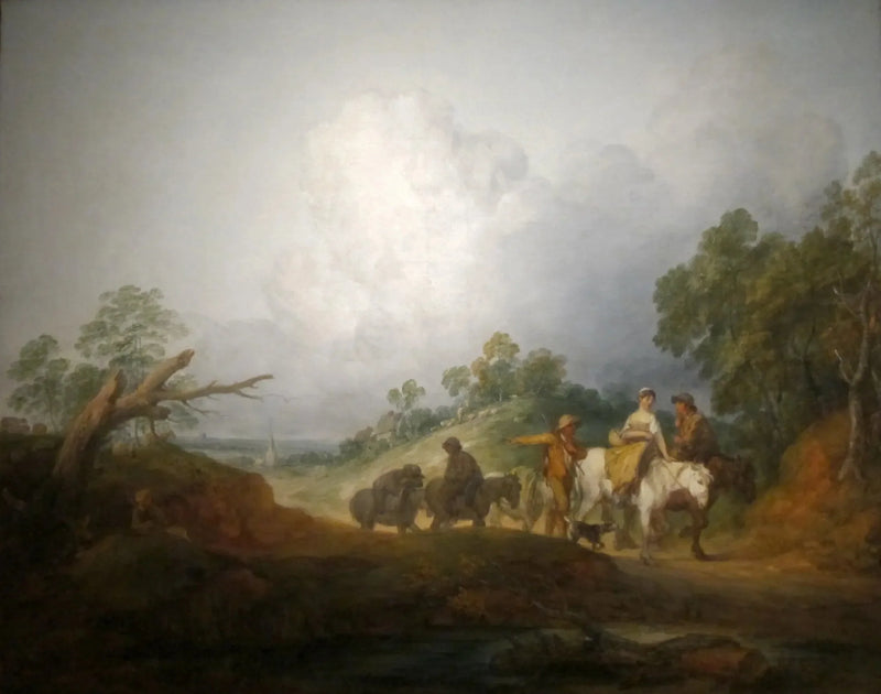 Tillbaka från marknaden - Thomas Gainsborough