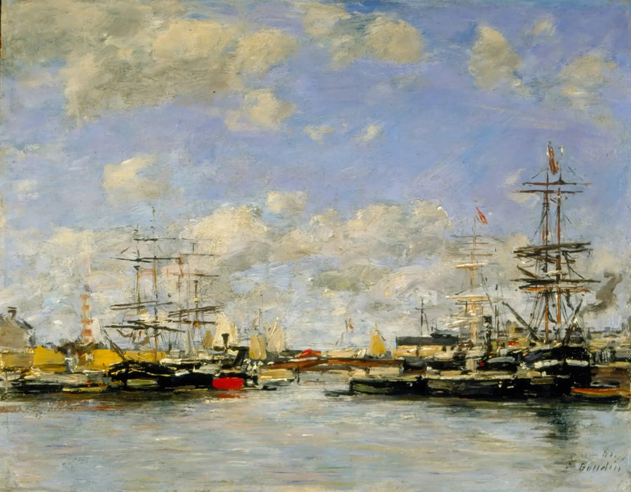 Deauville - Klyftan - Eugène Boudin