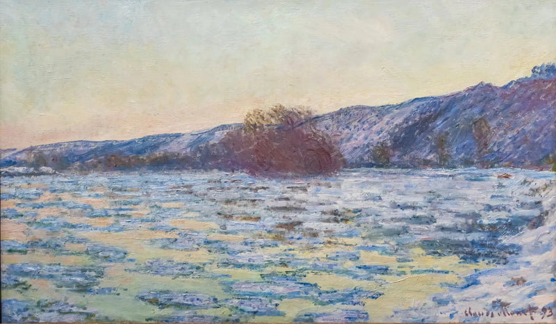 Debaclet av Seine W1344 - Claude Monet