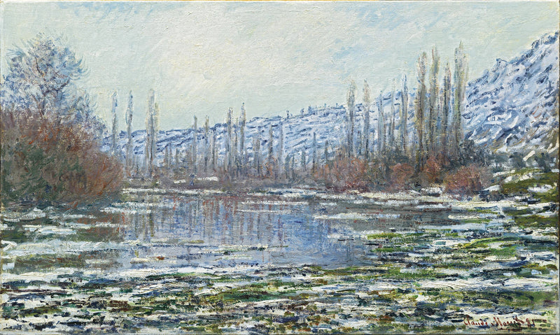 Debaclet på Vétheuil W566 - Claude Monet