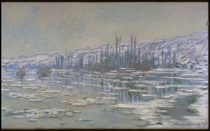 Debaclet eller Iskuberna W565 - Claude Monet