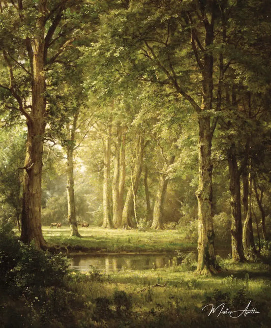 Début de l'été - William Trost Richards - Reproductions de tableaux et peintures haut de gamme