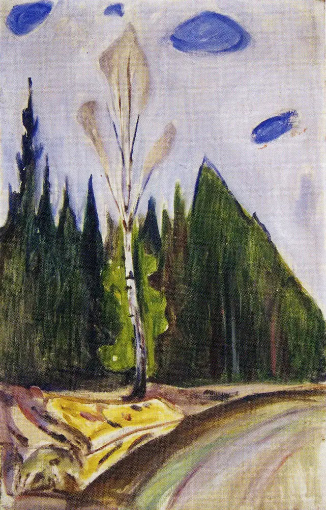 Vårens början - Edvard Munch