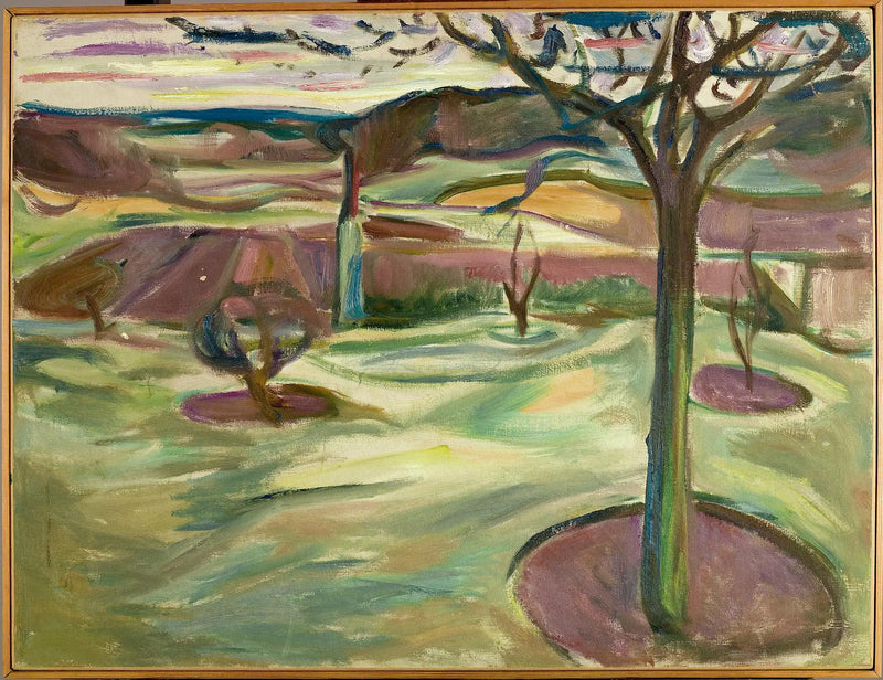 Vårens början - Edvard Munch