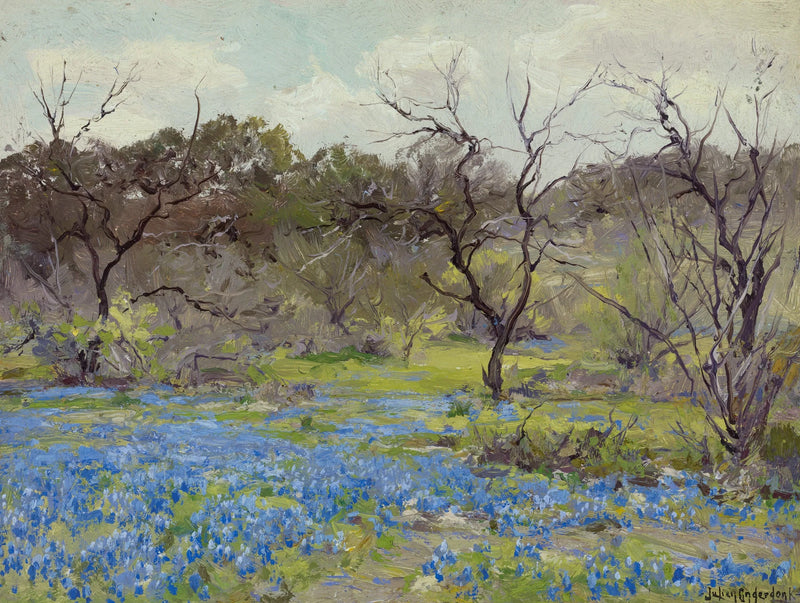 Vårens början — Blå lupiner och mesquiter - Julian Onderdonk