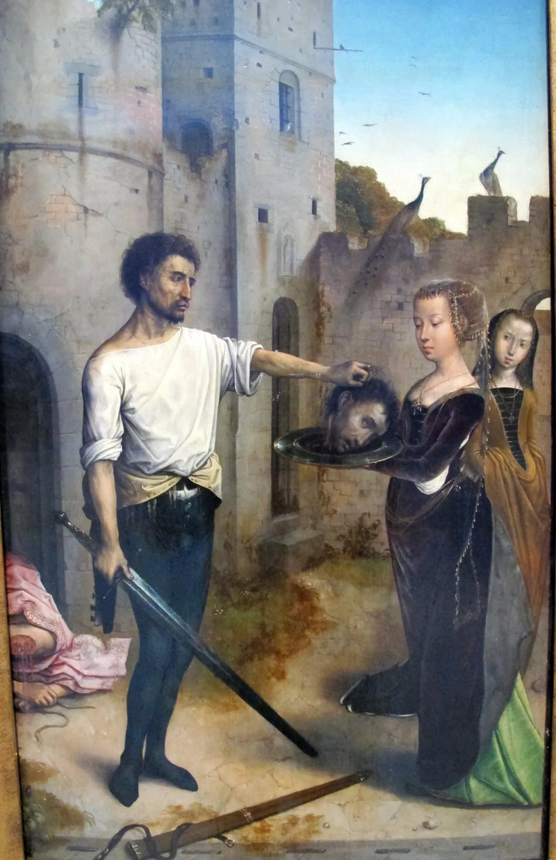 Decollation av Johannes Döparen - Juan de Flandes
