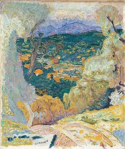 Söderländsk dekoration, Le Cannet - Pierre Bonnard