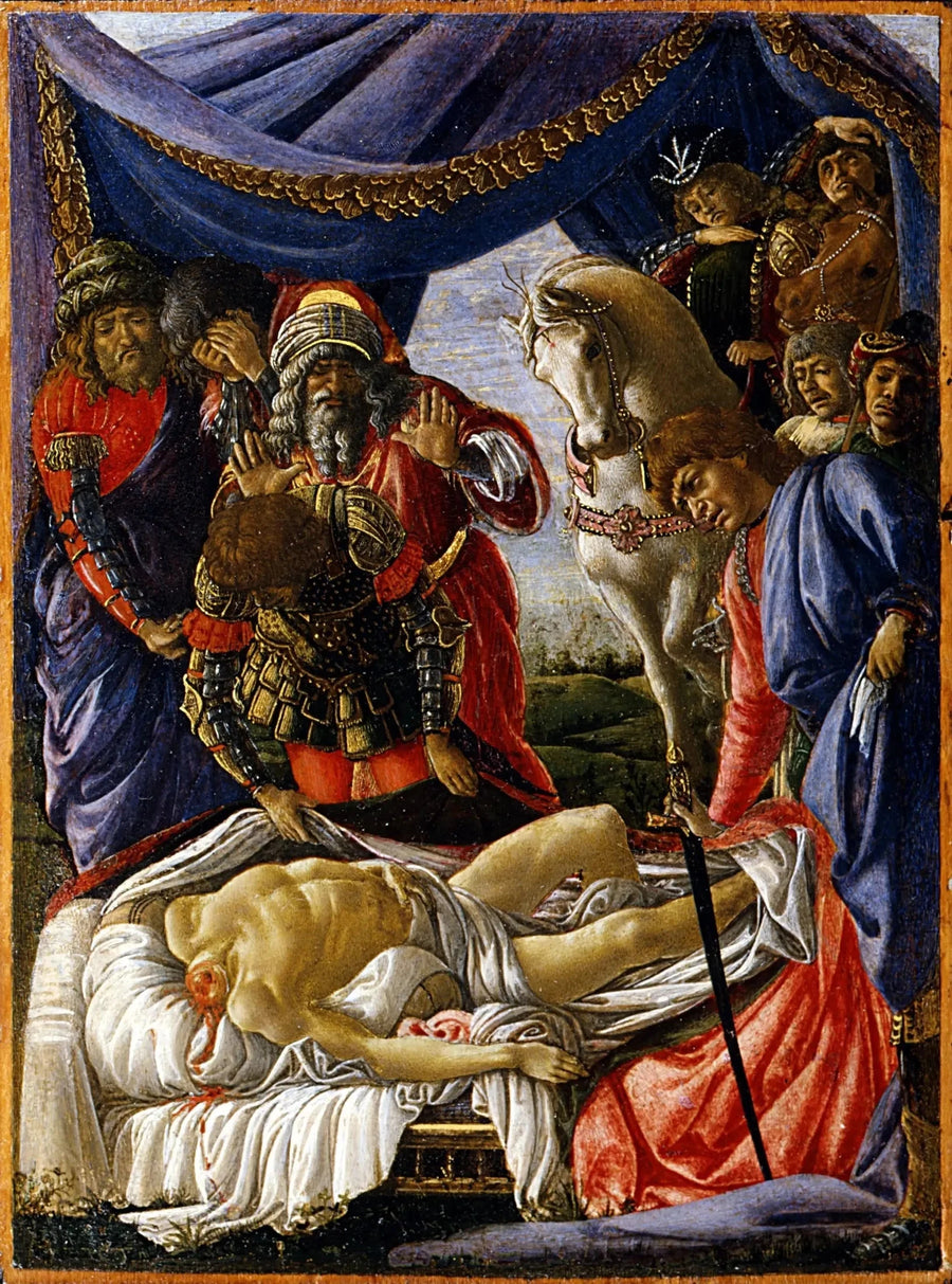 Upptäckten av Holophernes lik - Sandro Botticelli