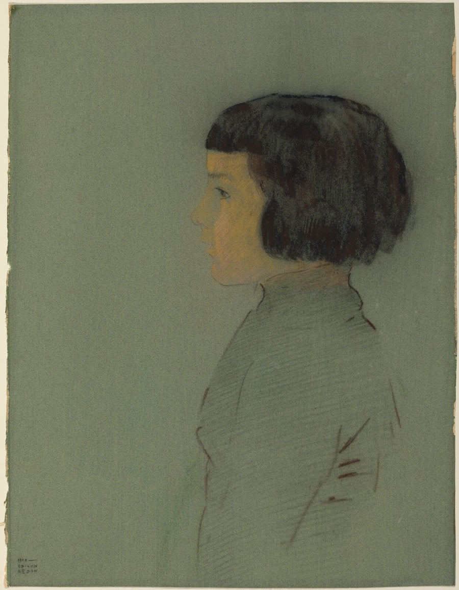 Léon Fayet (?), Odilon Redon, 1910 — pastel, National Gallery of Art