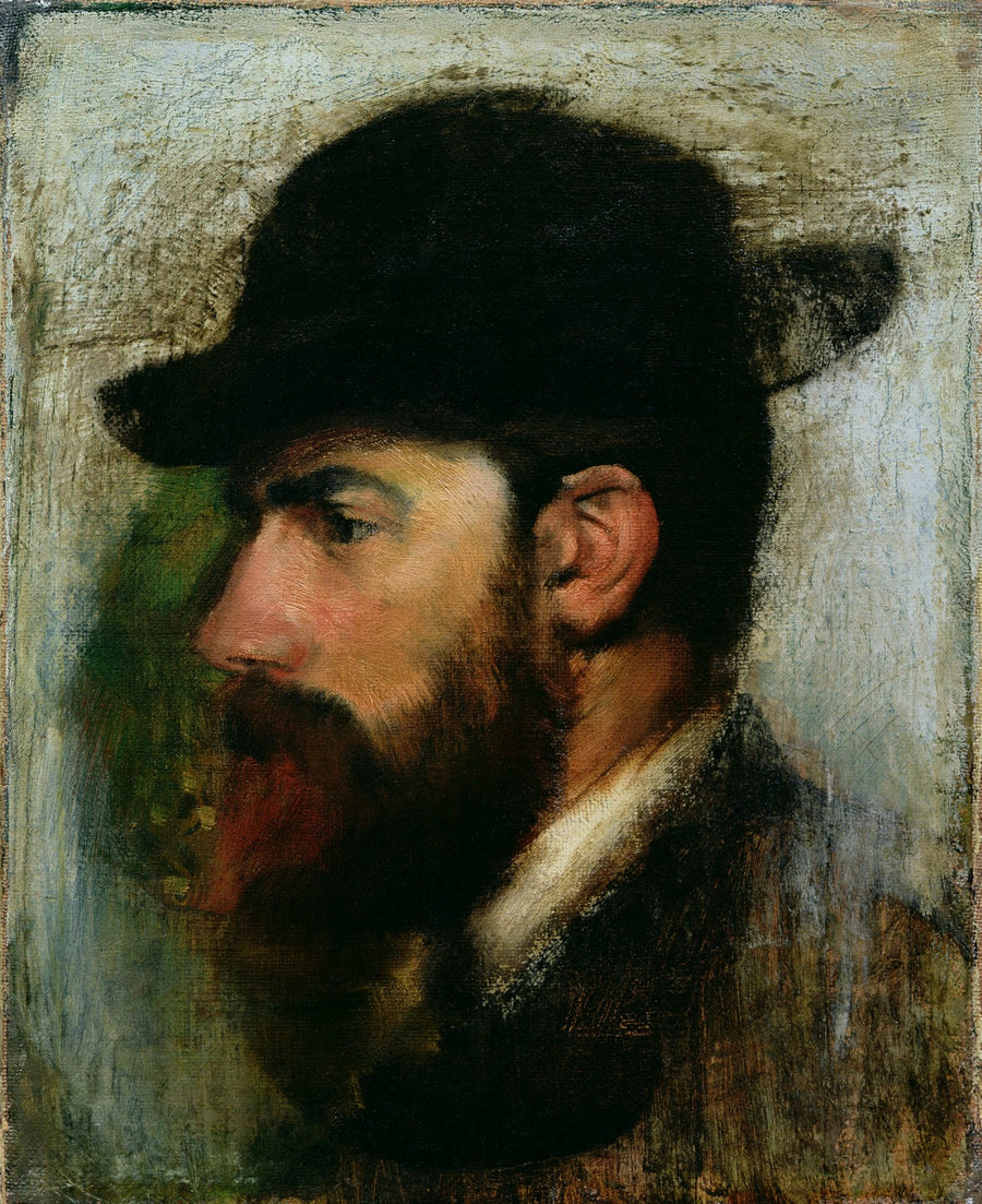 Porträtt av Henri Rouart - Edgar Degas