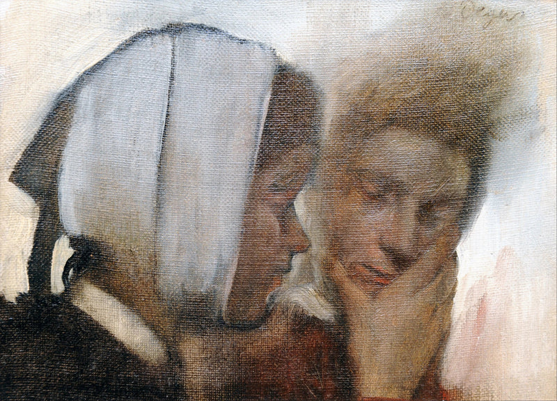 Tvätterskor - Edgar Degas