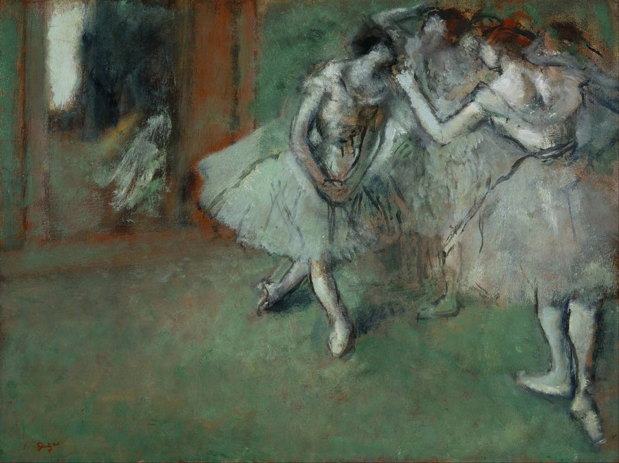 En grupp dansare - Edgar Degas