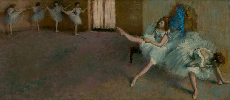 Innan baletten - Edgar Degas