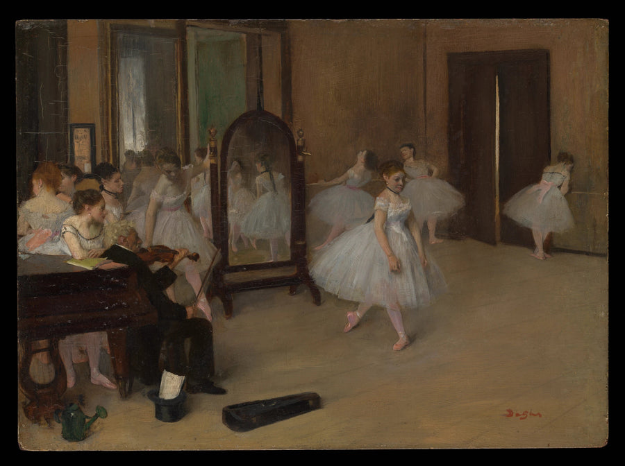 Dansklass - Edgar Degas