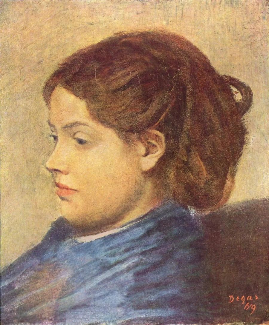Porträtt av Emma Dobigny - Edgar Degas