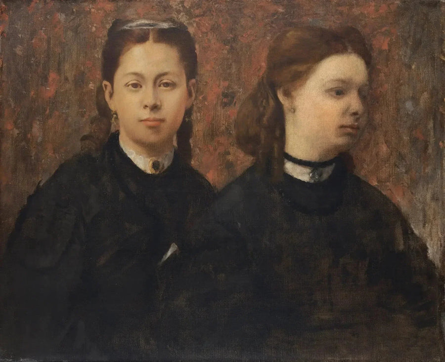 Dubbelporträtt - Målarnas Kusiner - Edgar Degas