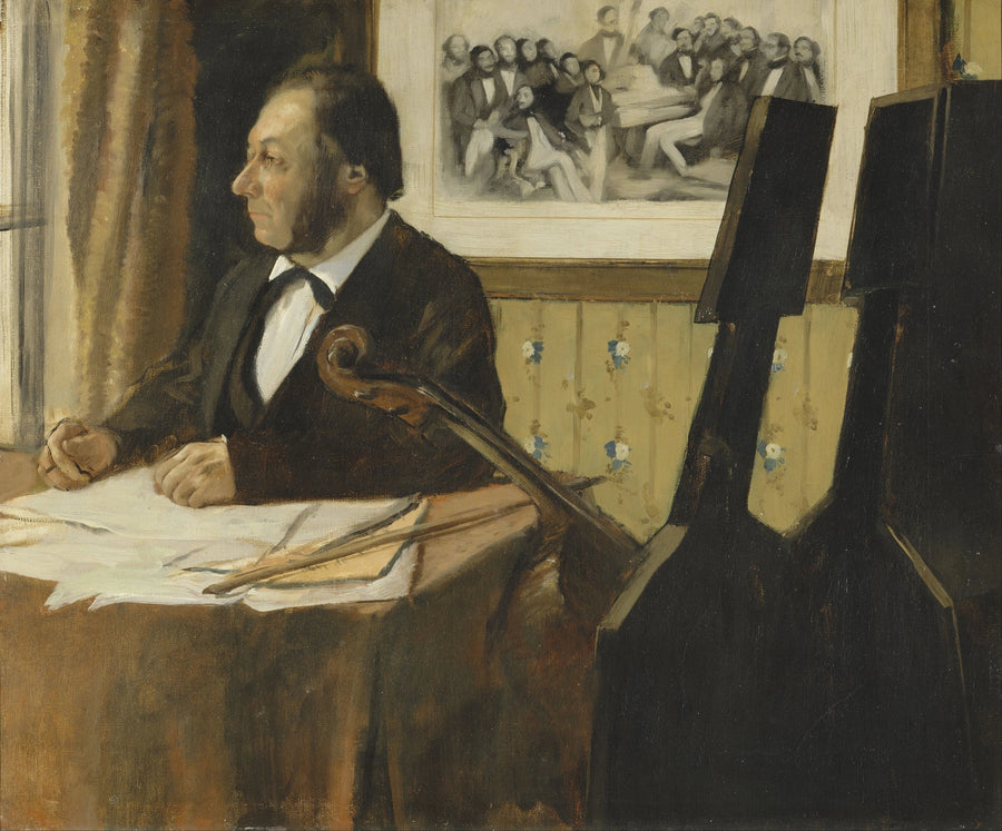 Cellisten Pilet - Edgar Degas