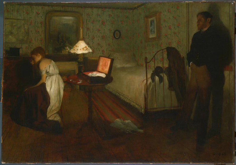 Interiör - Edgar Degas