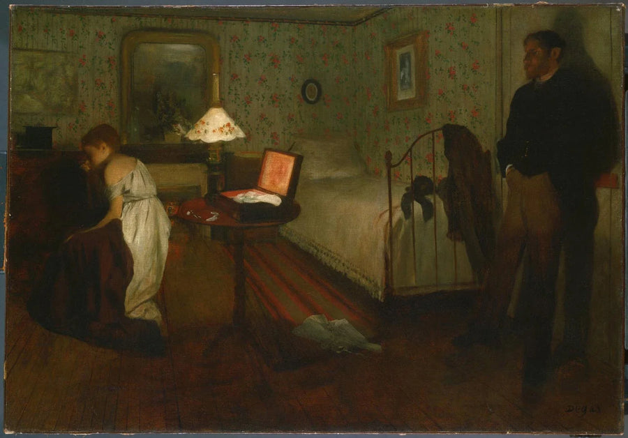 Interiör - Edgar Degas