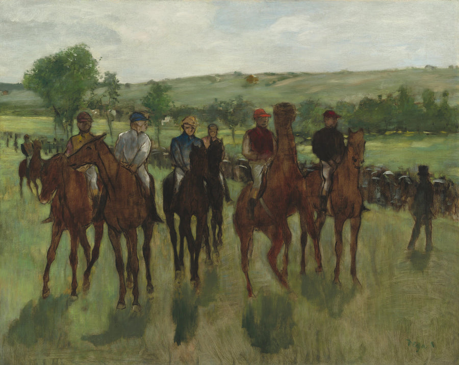 Ryttarna - Edgar Degas