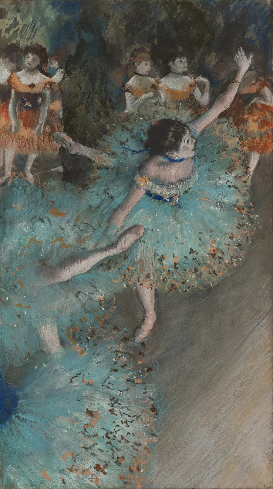 Danseuse basculant, ou Danseuse verte, 1877-1879 – Degas