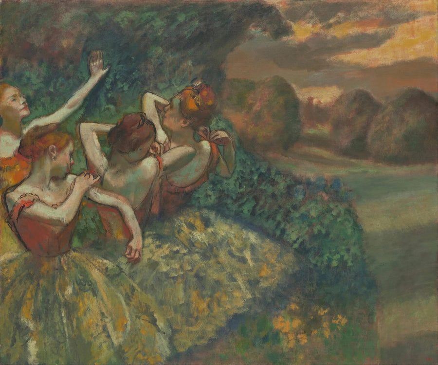 Fyra dansare - Edgar Degas