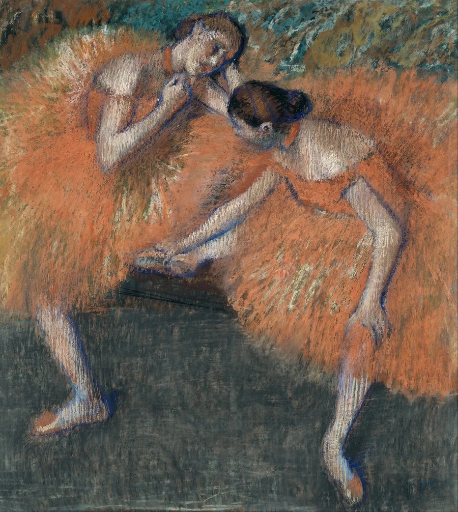 Två dansöser - Edgar Degas