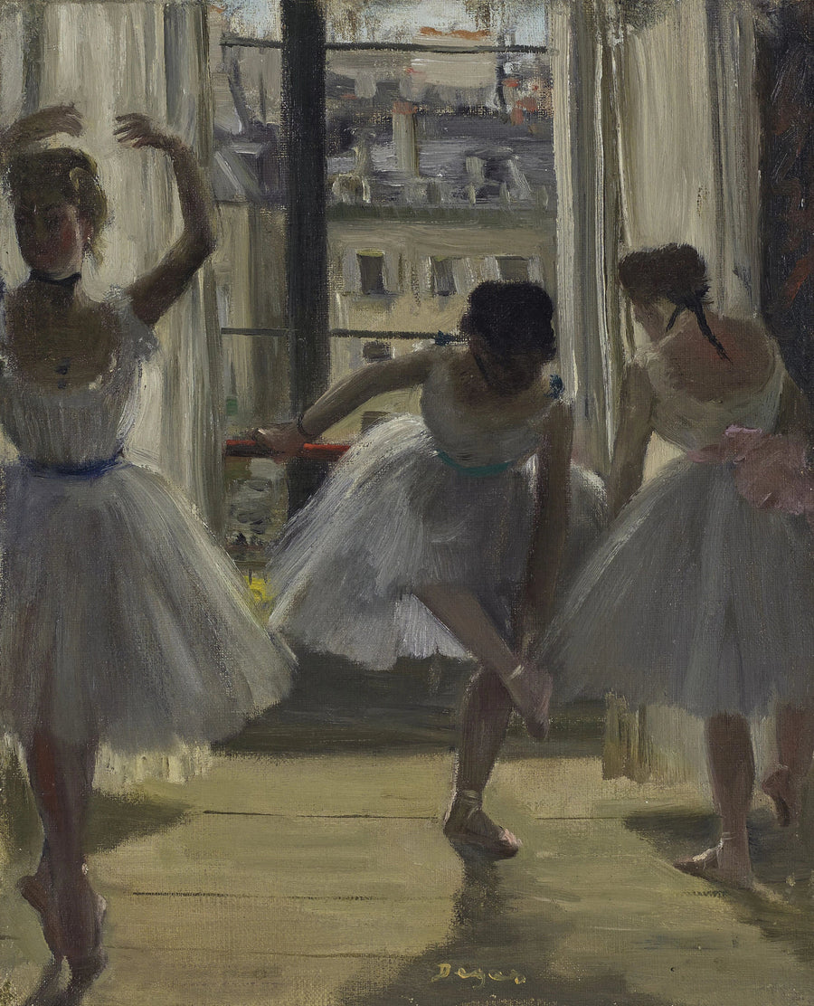 Dansare i ett träningsrum (Tre Dansare) - Edgar Degas