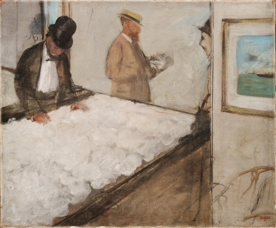 Bomullshandlare i New Orleans - Edgar Degas