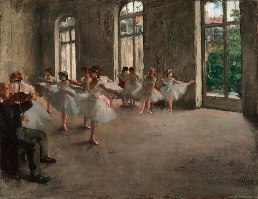 Återupprepningen - Edgar Degas