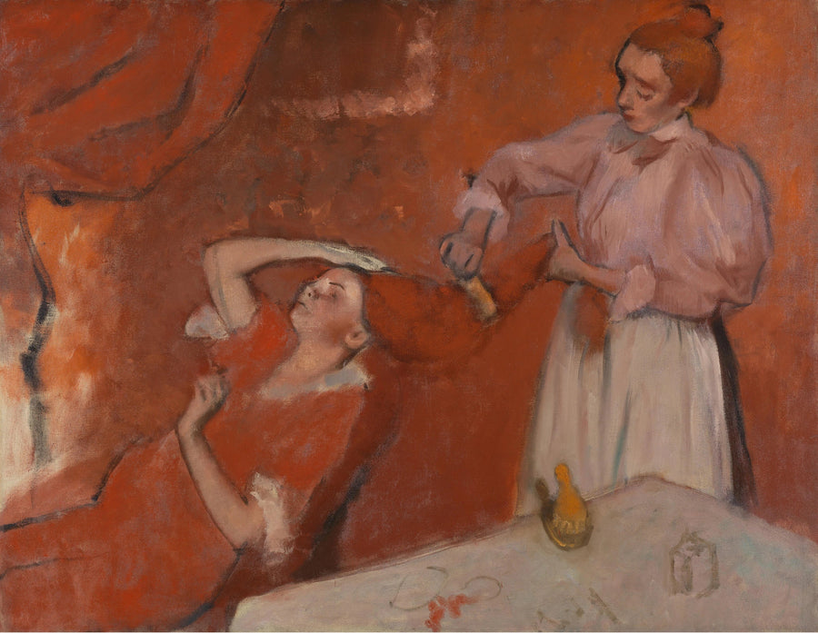 Hårfrisyr - Edgar Degas