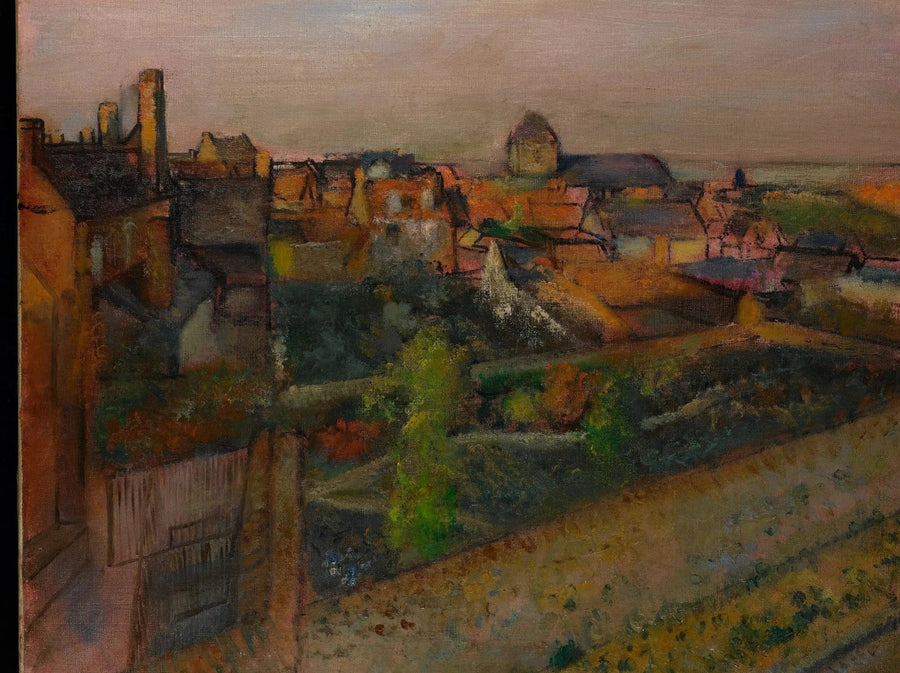 Utsikt över Saint-Valéry-sur-Somme - Edgar Degas