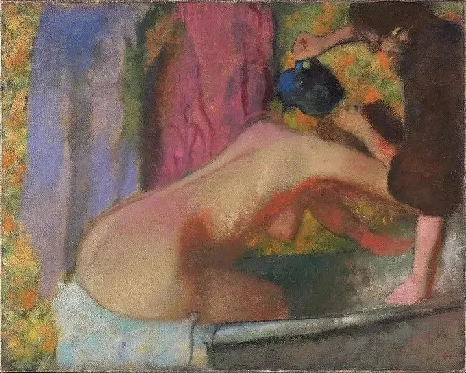 Kvinna i badet - Edgar Degas