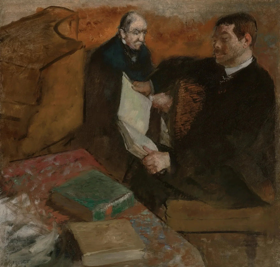 De hedniska och Degas far - Edgar Degas
