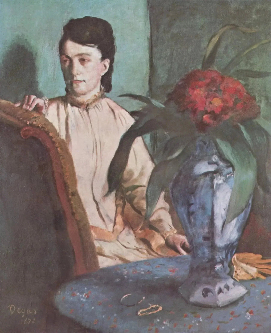 Kvinnan med krukan - Edgar Degas