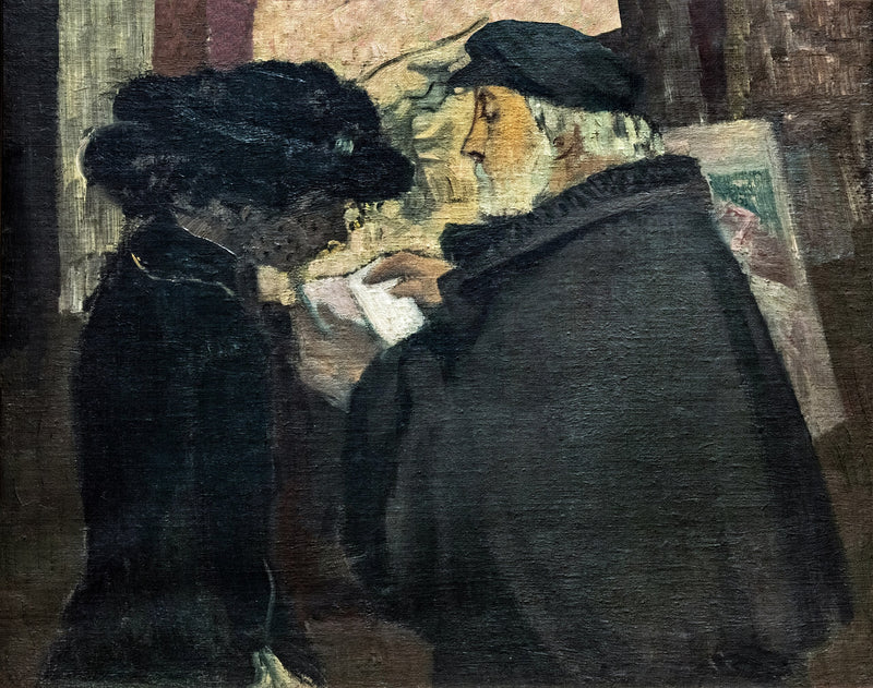 Degas och hans modell - Maurice Denis
