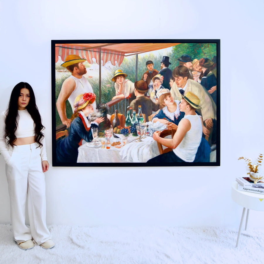"Lunch med kanotörer (Renoir) - Alpha Reproduktion"  | 160 x 120 cm
