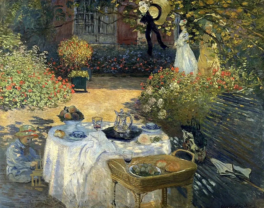 Le Déjeuner, dekorpanel W285 - Claude Monet