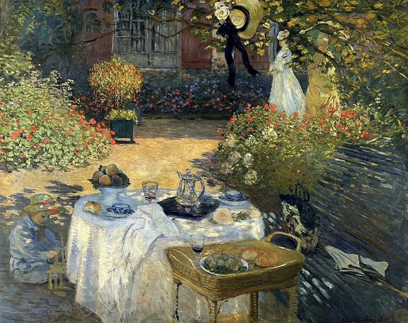 Le Déjeuner, dekorpanel W285 - Claude Monet