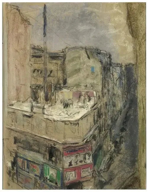 Rivning på Calaisgatan (60.1.2) - Édouard Vuillard