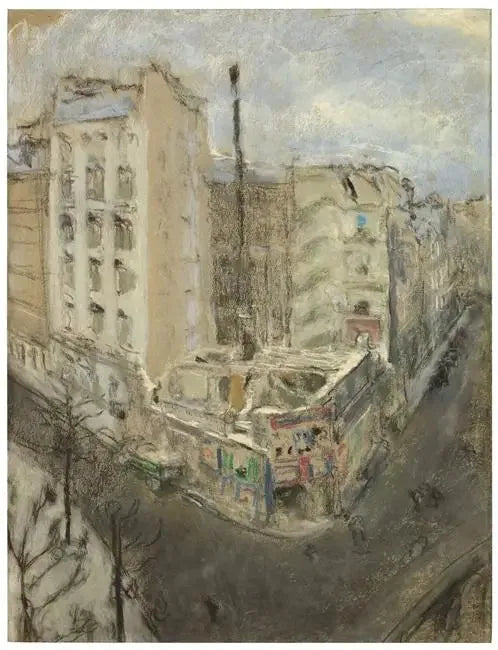 Rivning på Calaisgatan (60.1.3) - Édouard Vuillard