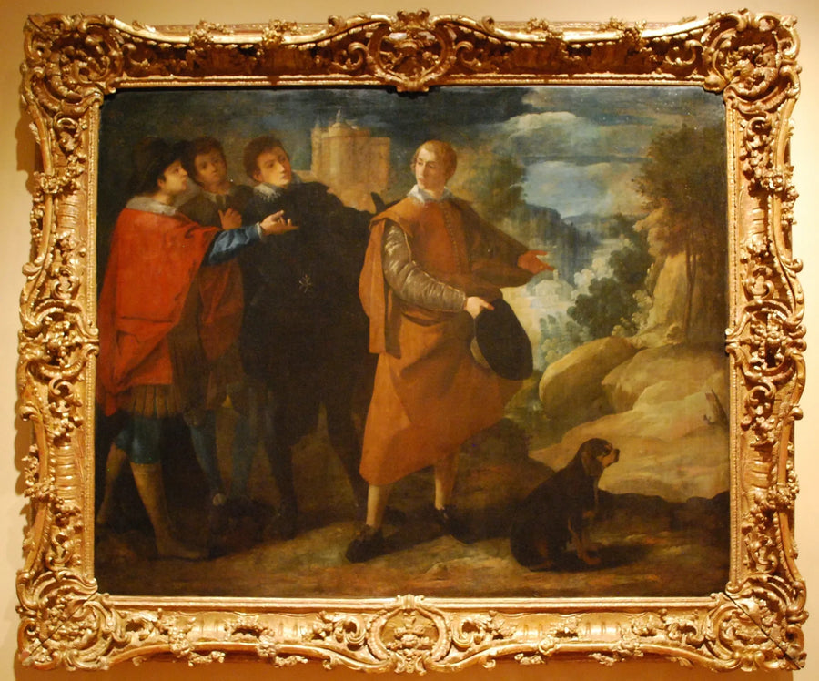 Avresa från Saint Pierre Nolasco till Barcelona - Francisco de Zurbarán