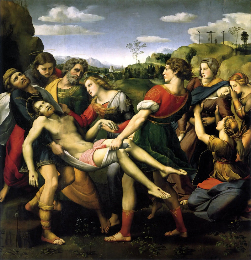 Borghèse Avtagning - Raphael Sanzio