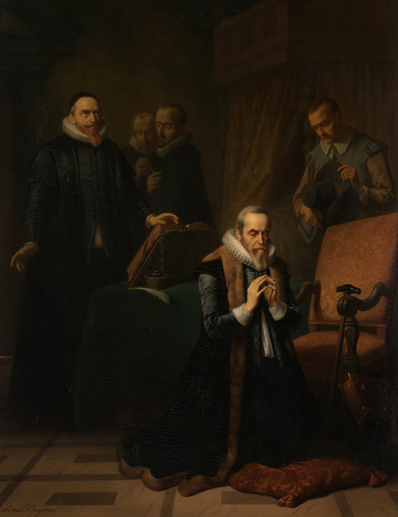 La dernière prière de Johan van Oldenbarneveldt - Simon Opzoomer